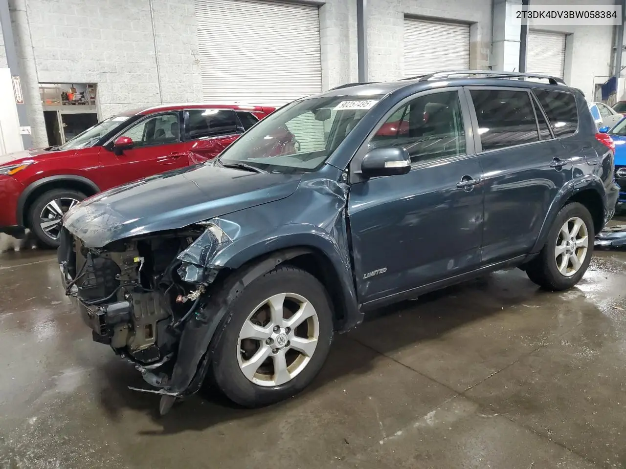 2T3DK4DV3BW058384 2011 Toyota Rav4 Limited