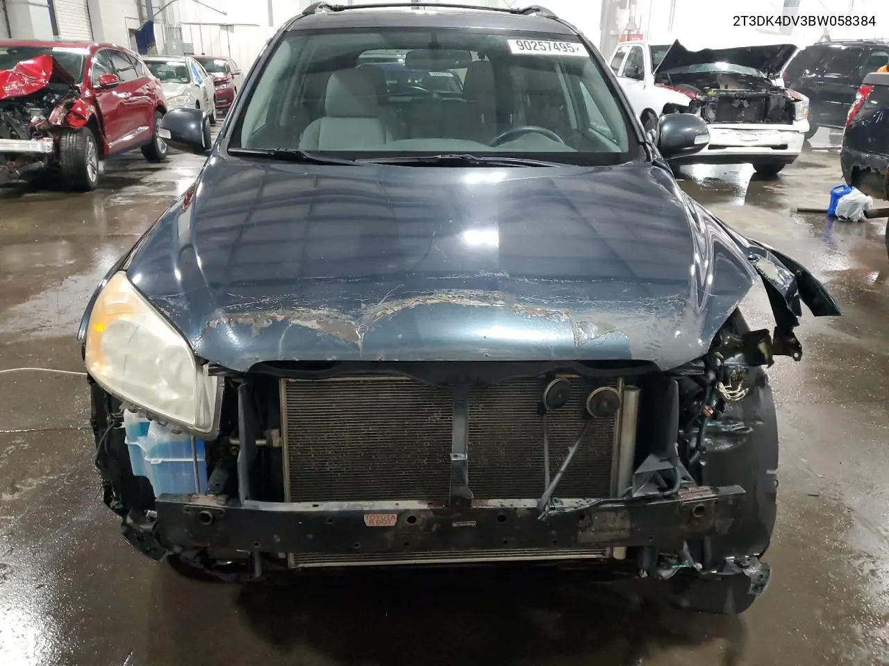2T3DK4DV3BW058384 2011 Toyota Rav4 Limited