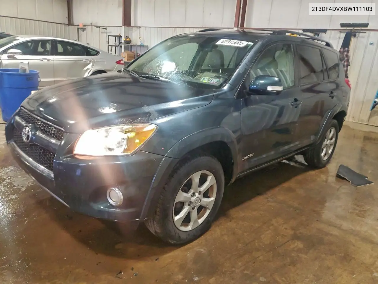 2T3DF4DVXBW111103 2011 Toyota Rav4 Limited
