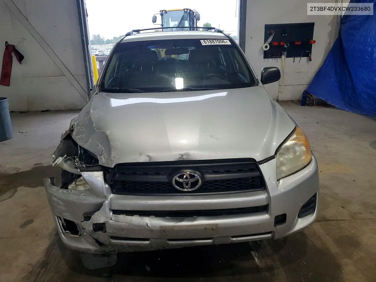 2012 Toyota Rav4 Base VIN: 2T3BF4DVXCW233680 Lot: 61887006
