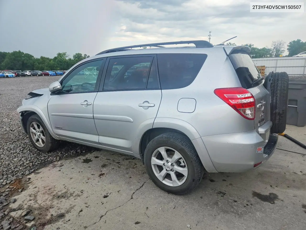 2012 Toyota Rav4 Limited VIN: 2T3YF4DV5CW150507 Lot: 61958036