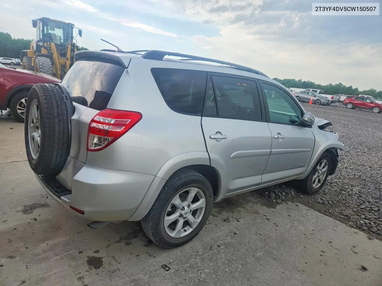 2012 Toyota Rav4 Limited VIN: 2T3YF4DV5CW150507 Lot: 61958036