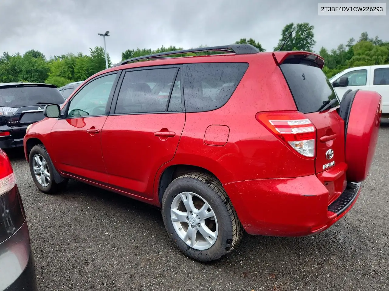 2012 Toyota Rav4 Base VIN: 2T3BF4DV1CW226293 Lot: 62205006