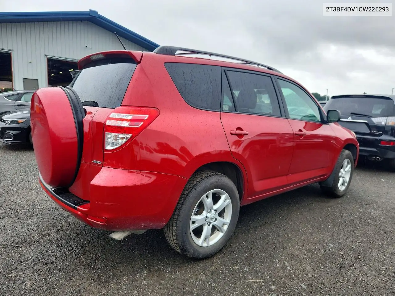 2012 Toyota Rav4 Base VIN: 2T3BF4DV1CW226293 Lot: 62205006