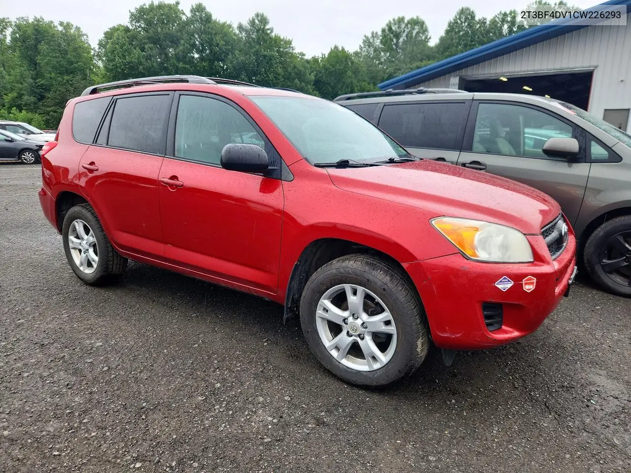 2012 Toyota Rav4 Base VIN: 2T3BF4DV1CW226293 Lot: 62205006