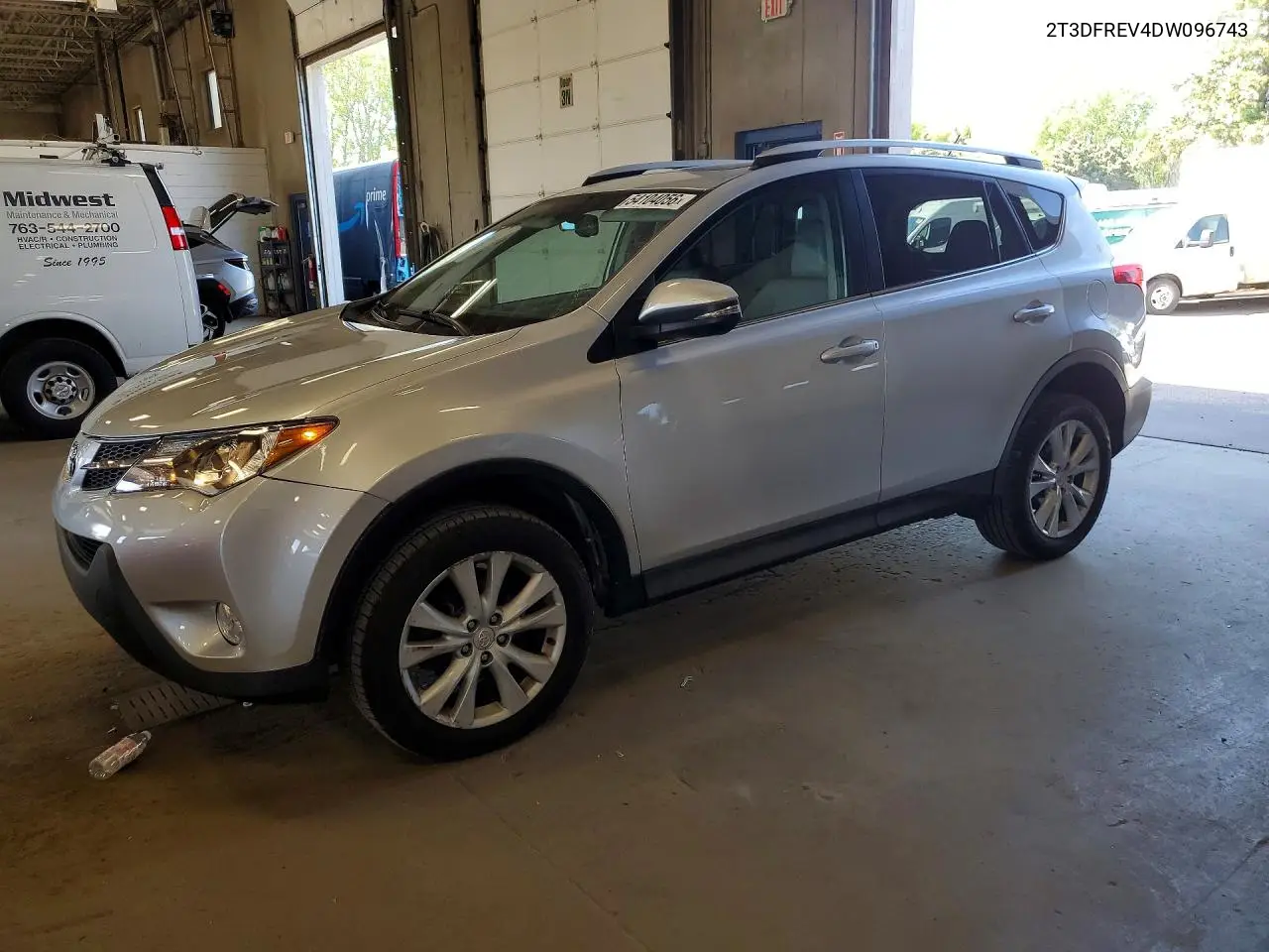 2T3DFREV4DW096743 2013 Toyota Rav4 Limited