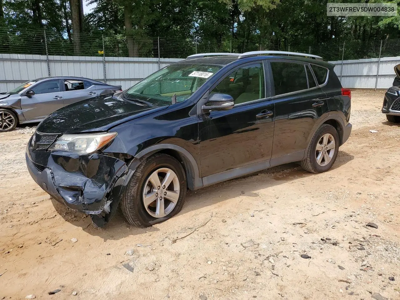 2013 Toyota Rav4 Xle VIN: 2T3WFREV5DW004838 Lot: 57118016