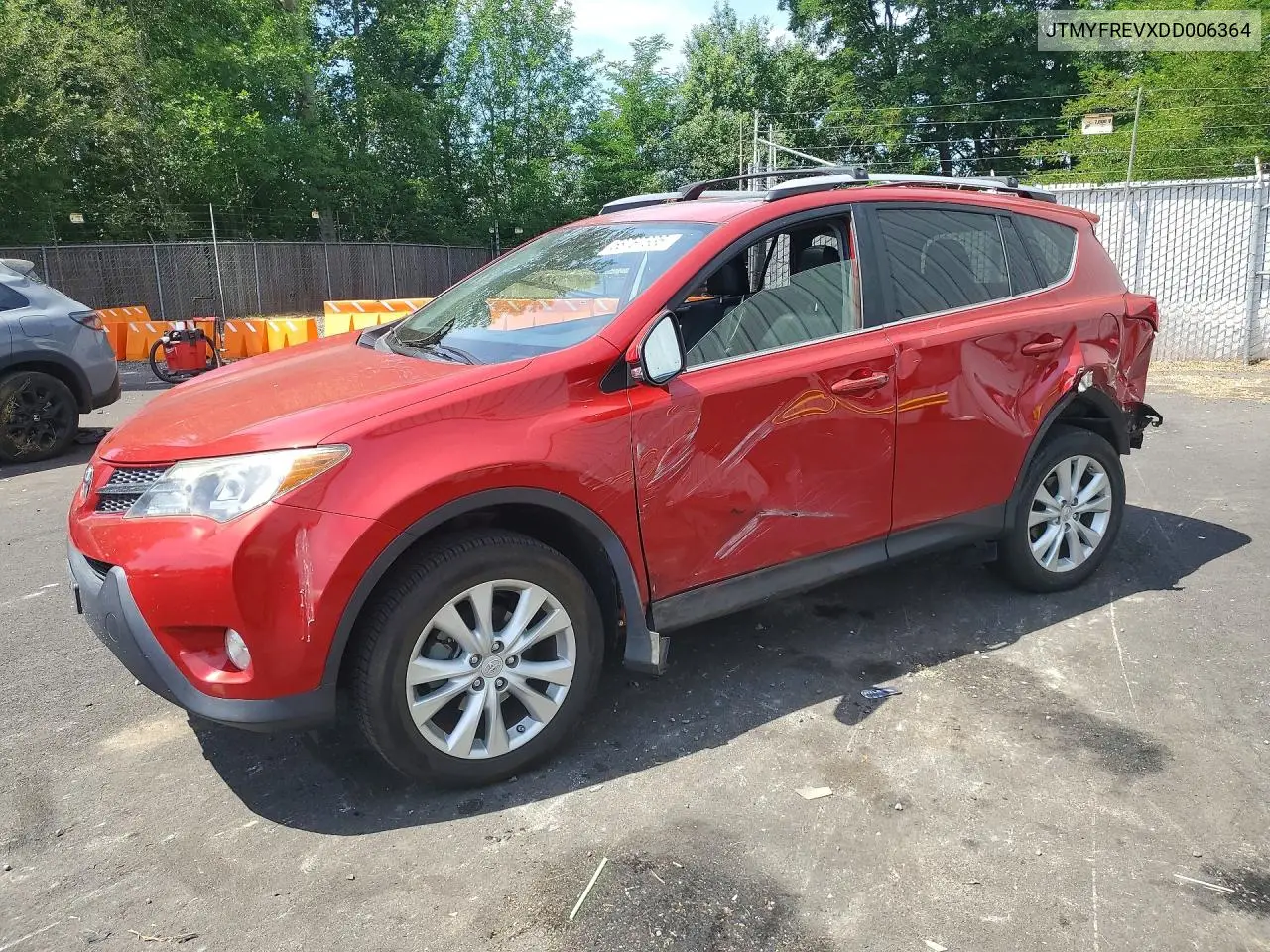 2013 Toyota Rav4 Limited VIN: JTMYFREVXDD006364 Lot: 58767336