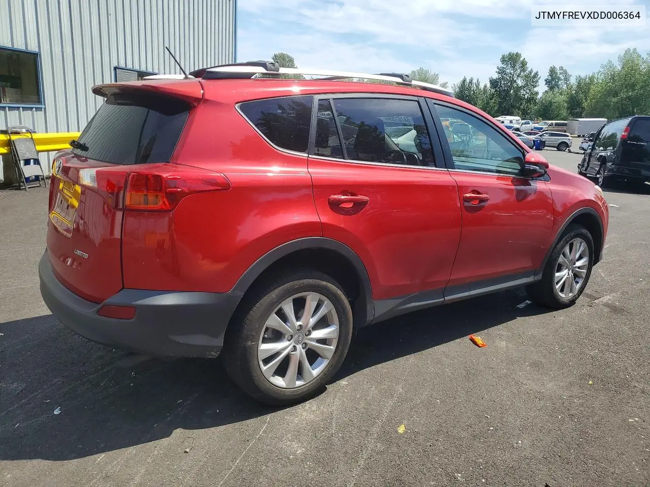 2013 Toyota Rav4 Limited VIN: JTMYFREVXDD006364 Lot: 58767336