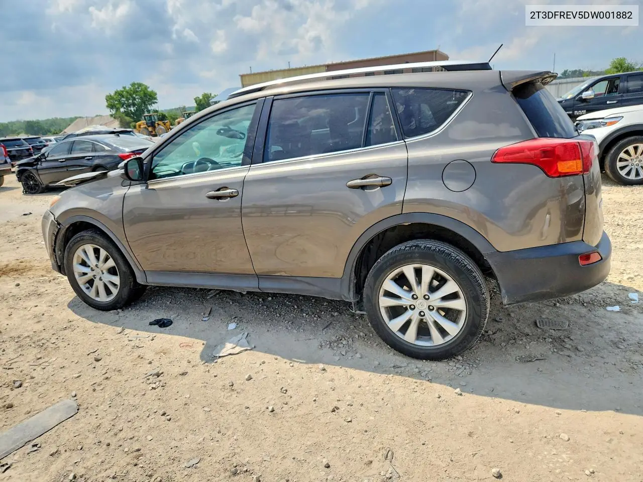 2013 Toyota Rav4 Limited VIN: 2T3DFREV5DW001882 Lot: 61144226