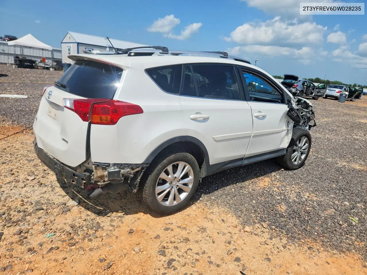 2013 Toyota Rav4 Limited VIN: 2T3YFREV6DW028235 Lot: 61796076