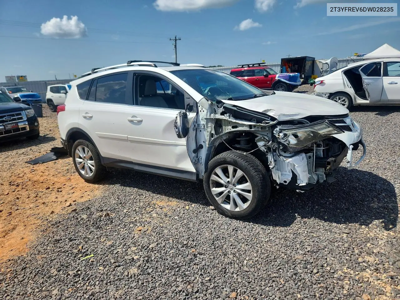 2013 Toyota Rav4 Limited VIN: 2T3YFREV6DW028235 Lot: 61796076