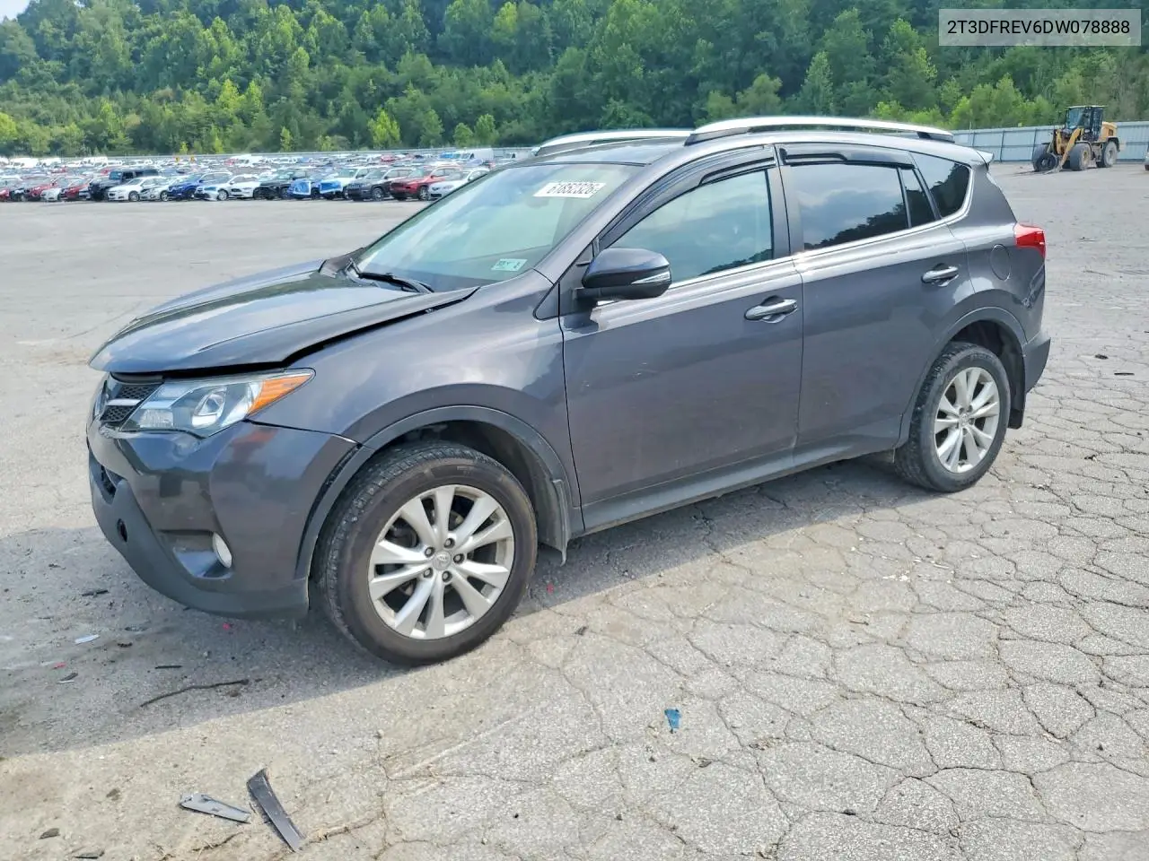 2013 Toyota Rav4 Limited VIN: 2T3DFREV6DW078888 Lot: 61852326