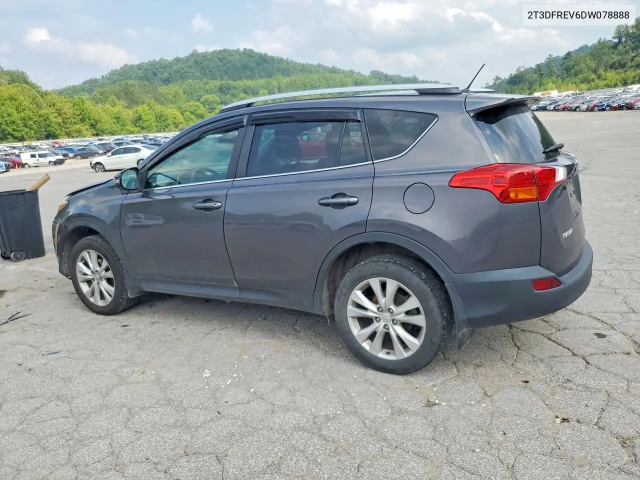 2013 Toyota Rav4 Limited VIN: 2T3DFREV6DW078888 Lot: 61852326