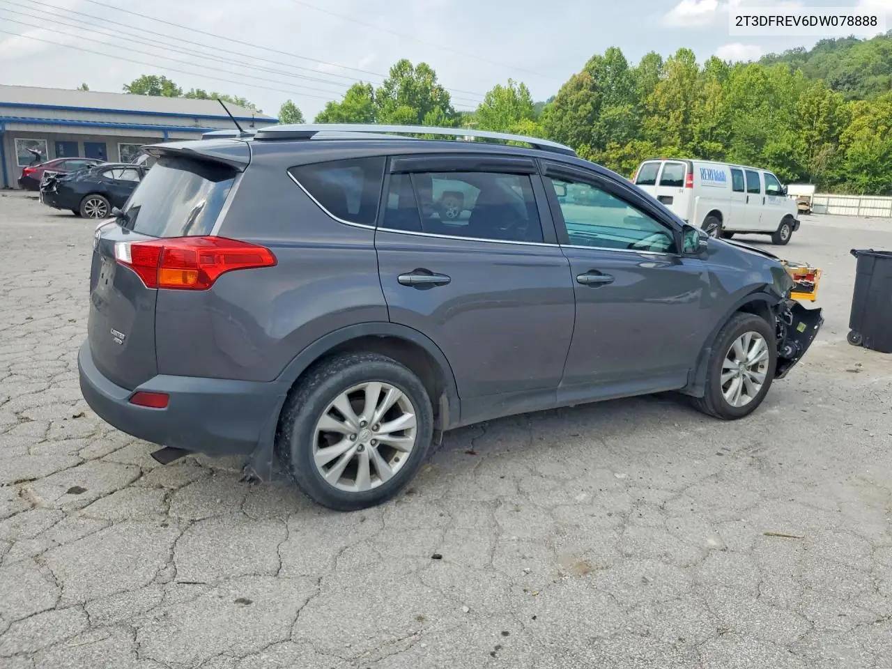 2013 Toyota Rav4 Limited VIN: 2T3DFREV6DW078888 Lot: 61852326