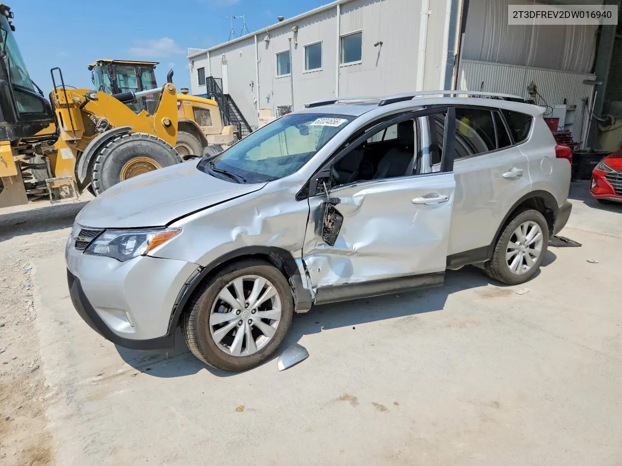 2013 Toyota Rav4 Limited VIN: 2T3DFREV2DW016940 Lot: 62024656