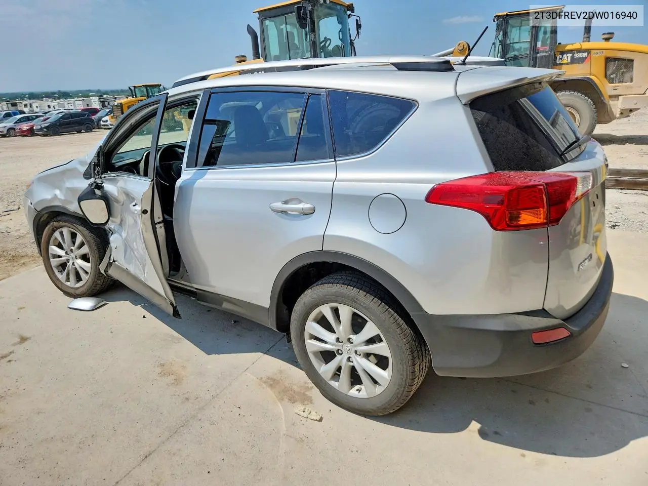 2013 Toyota Rav4 Limited VIN: 2T3DFREV2DW016940 Lot: 62024656
