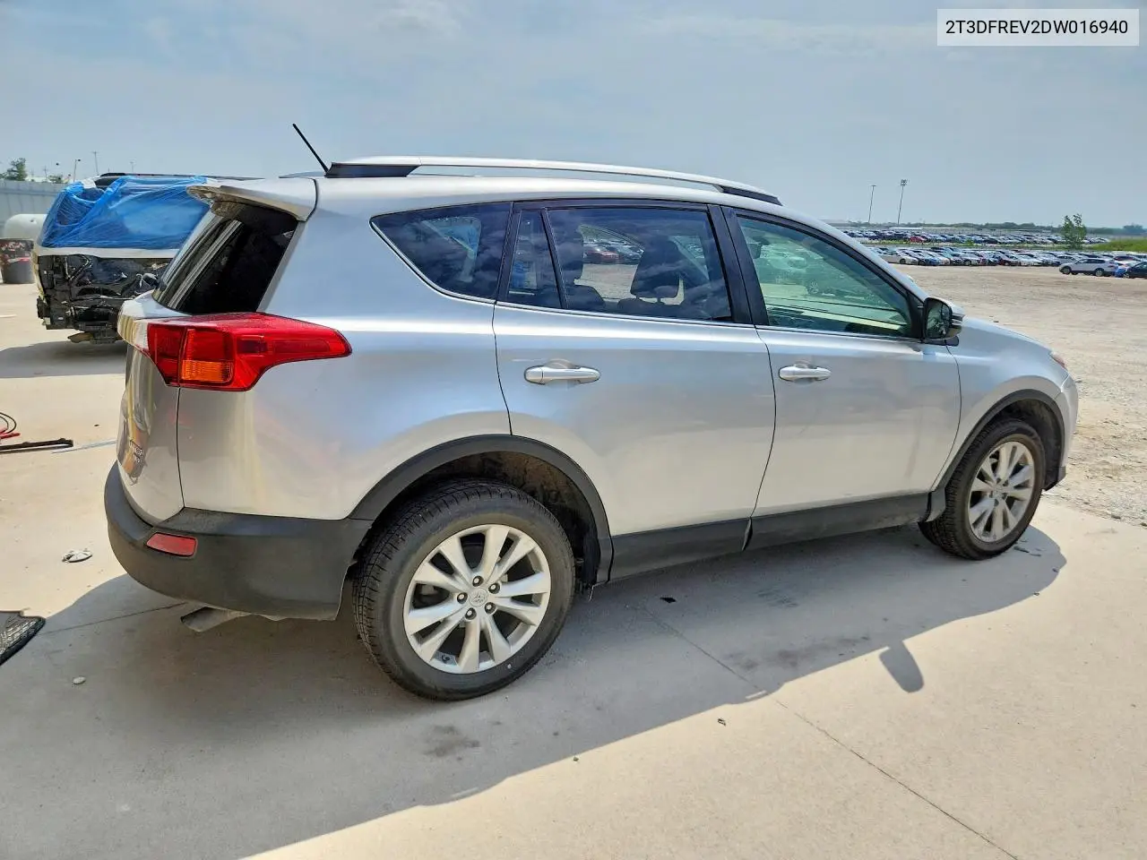 2013 Toyota Rav4 Limited VIN: 2T3DFREV2DW016940 Lot: 62024656