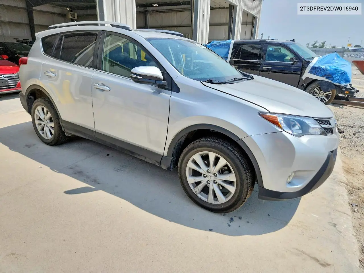 2013 Toyota Rav4 Limited VIN: 2T3DFREV2DW016940 Lot: 62024656