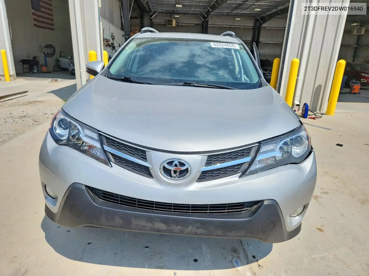 2013 Toyota Rav4 Limited VIN: 2T3DFREV2DW016940 Lot: 62024656