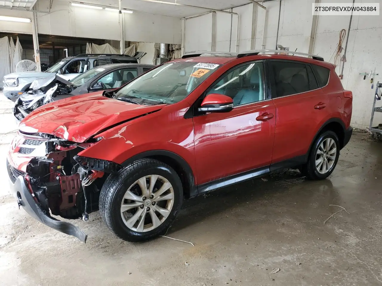 2T3DFREVXDW043884 2013 Toyota Rav4 Limited
