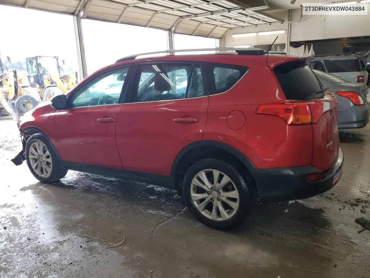 2T3DFREVXDW043884 2013 Toyota Rav4 Limited