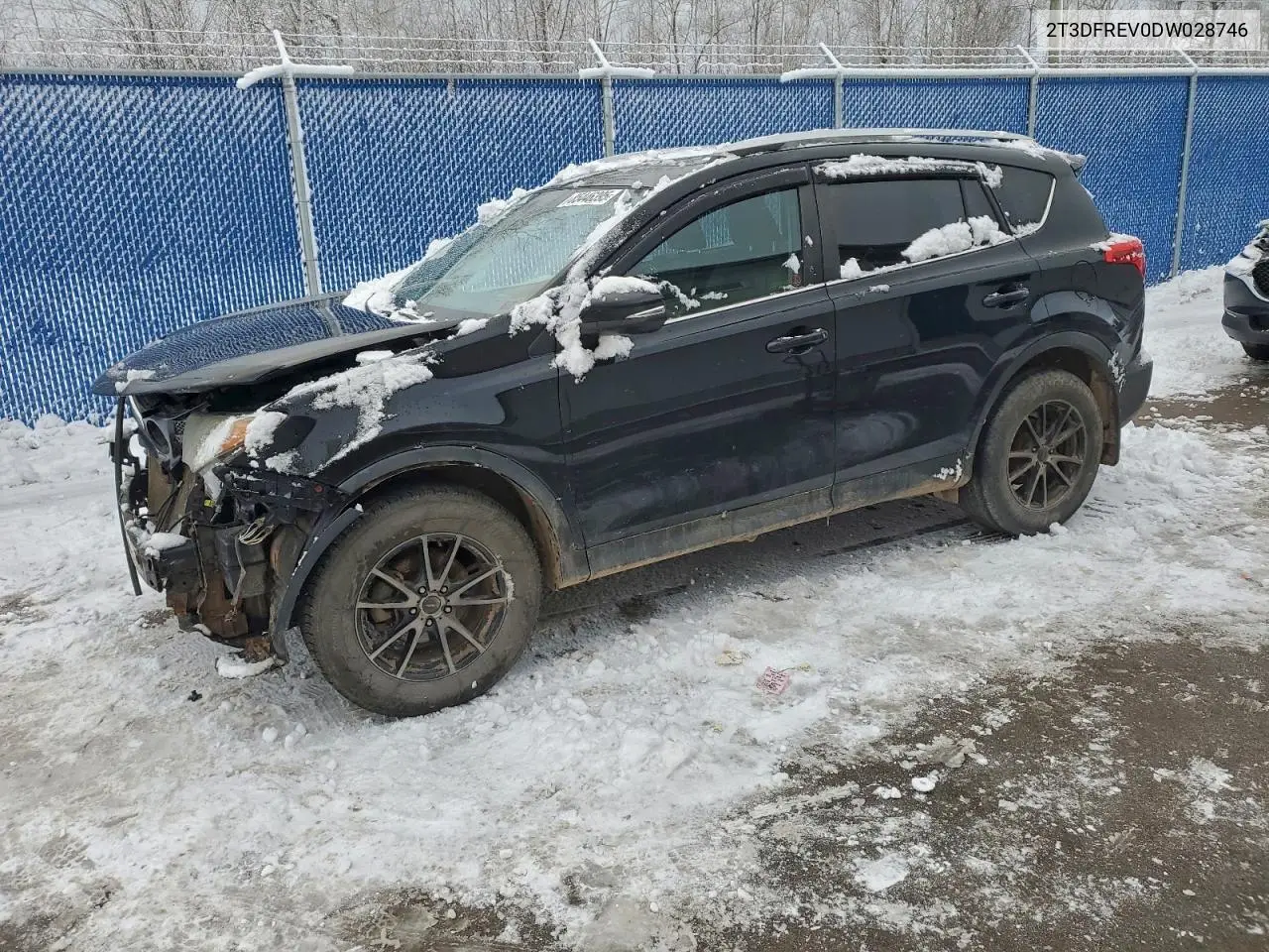 2T3DFREV0DW028746 2013 Toyota Rav4 Limited