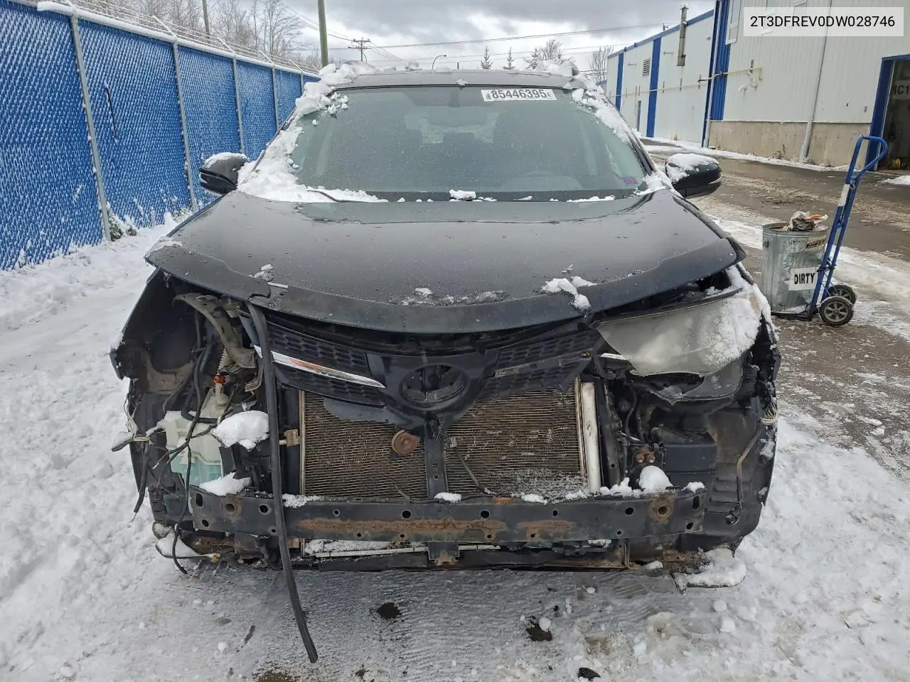 2T3DFREV0DW028746 2013 Toyota Rav4 Limited