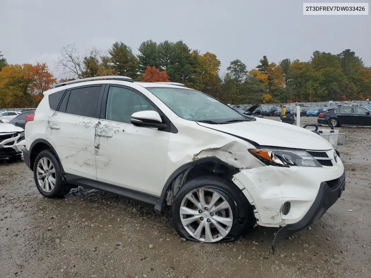 2T3DFREV7DW033426 2013 Toyota Rav4 Limited