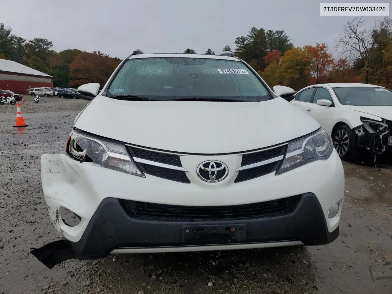 2T3DFREV7DW033426 2013 Toyota Rav4 Limited