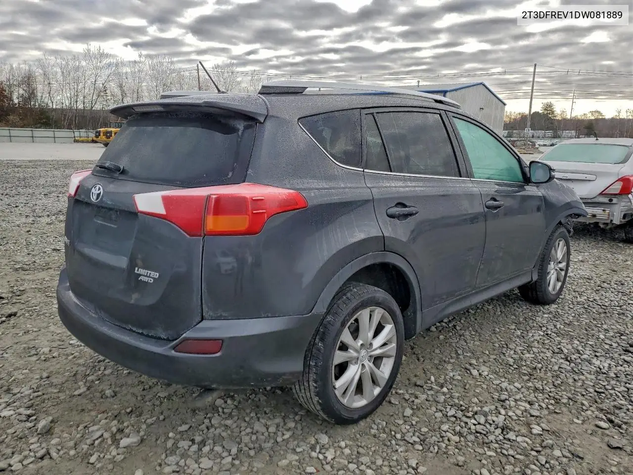 2T3DFREV1DW081889 2013 Toyota Rav4 Limited