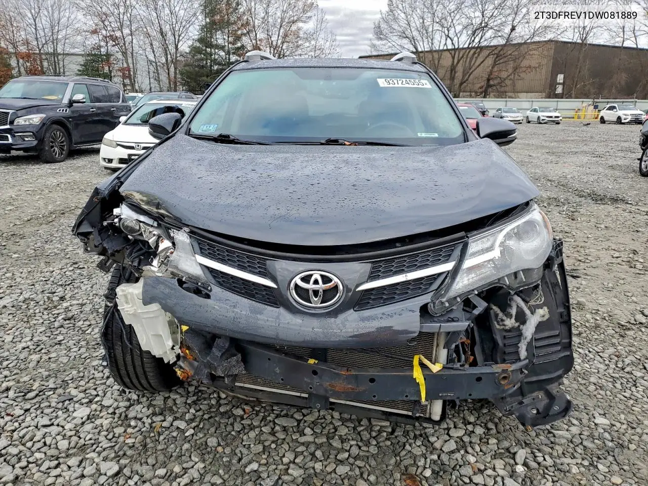 2T3DFREV1DW081889 2013 Toyota Rav4 Limited