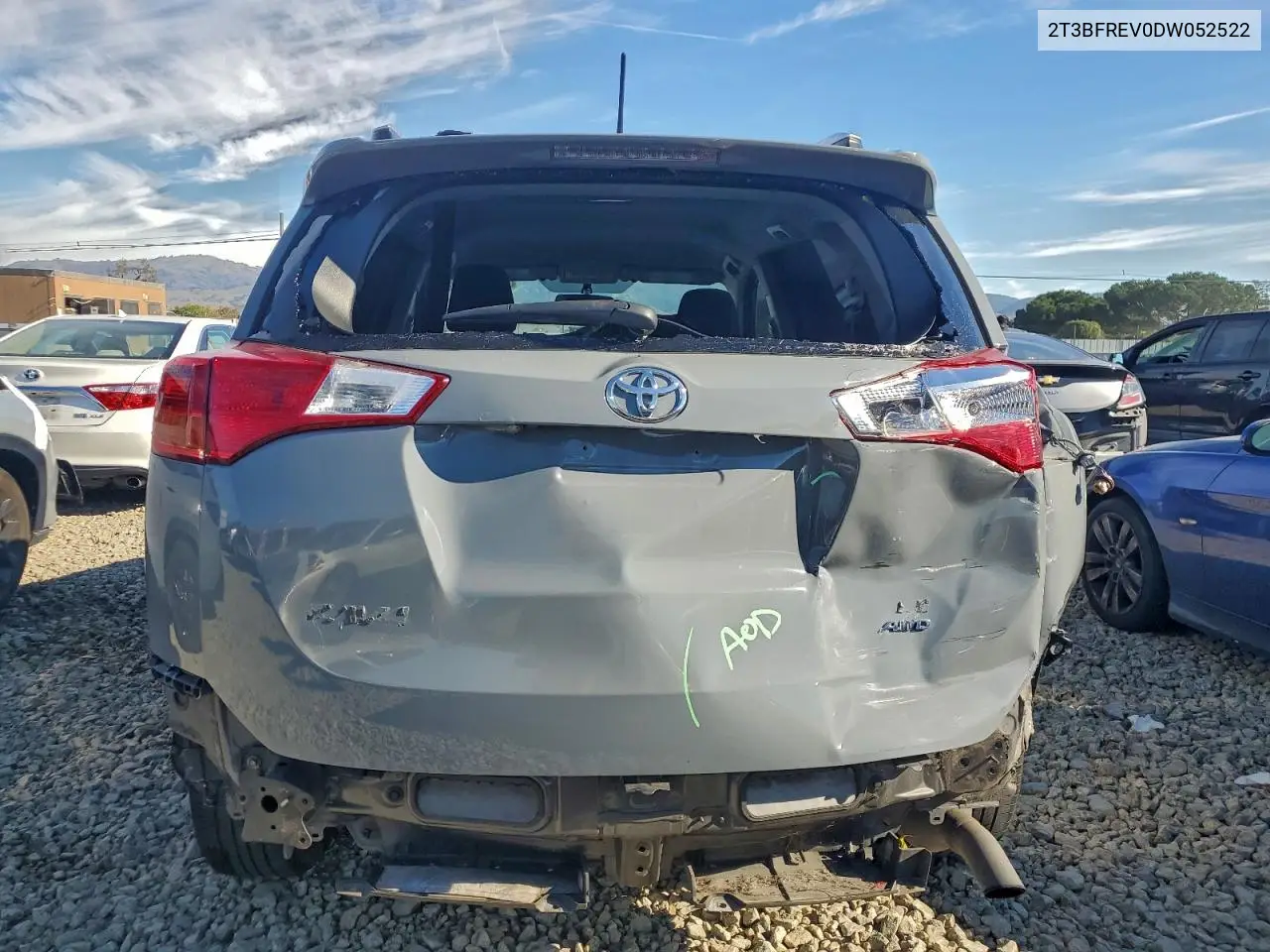 2T3BFREV0DW052522 2013 Toyota Rav4 Le