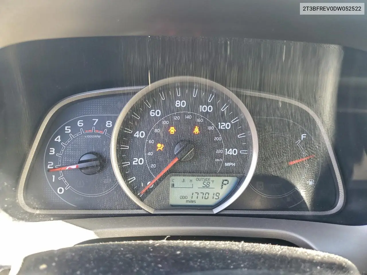 2T3BFREV0DW052522 2013 Toyota Rav4 Le