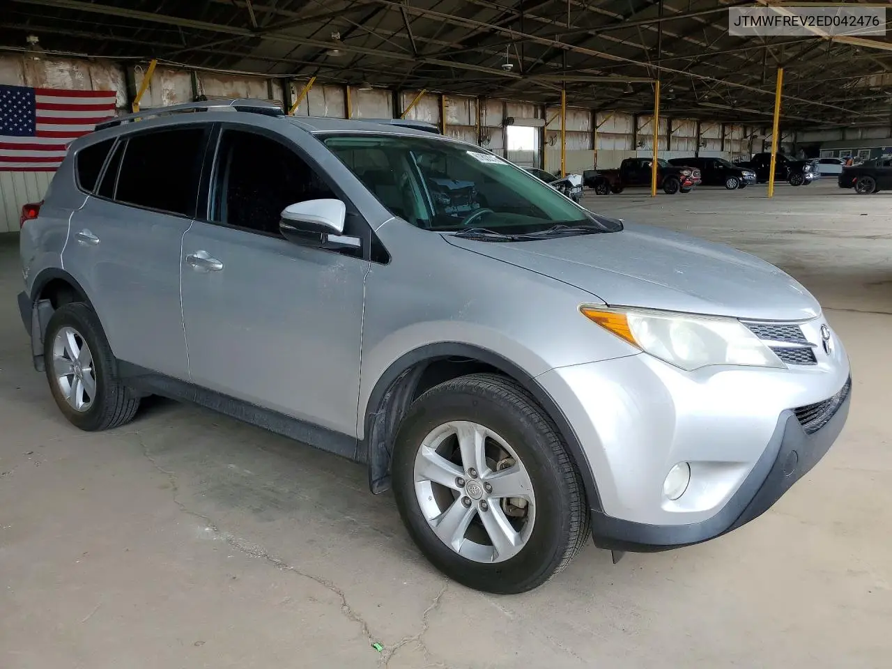 2014 Toyota Rav4 Xle VIN: JTMWFREV2ED042476 Lot: 61808316