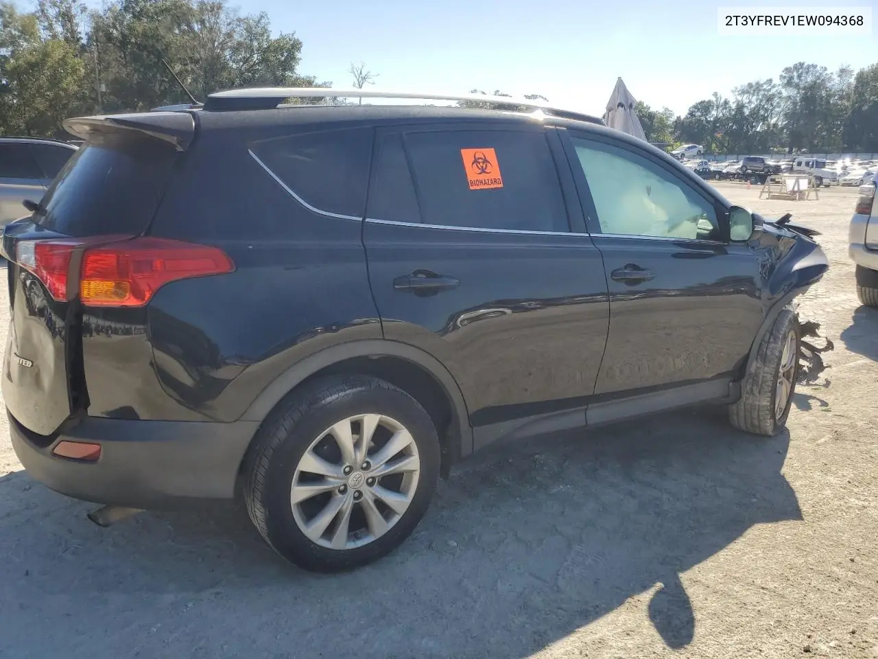 2014 Toyota Rav4 Limited VIN: 2T3YFREV1EW094368 Lot: 91084415