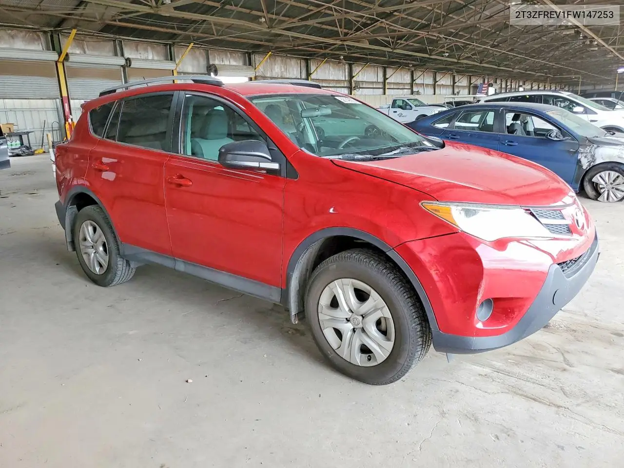 2015 Toyota Rav4 Le VIN: 2T3ZFREV1FW147253 Lot: 58149566
