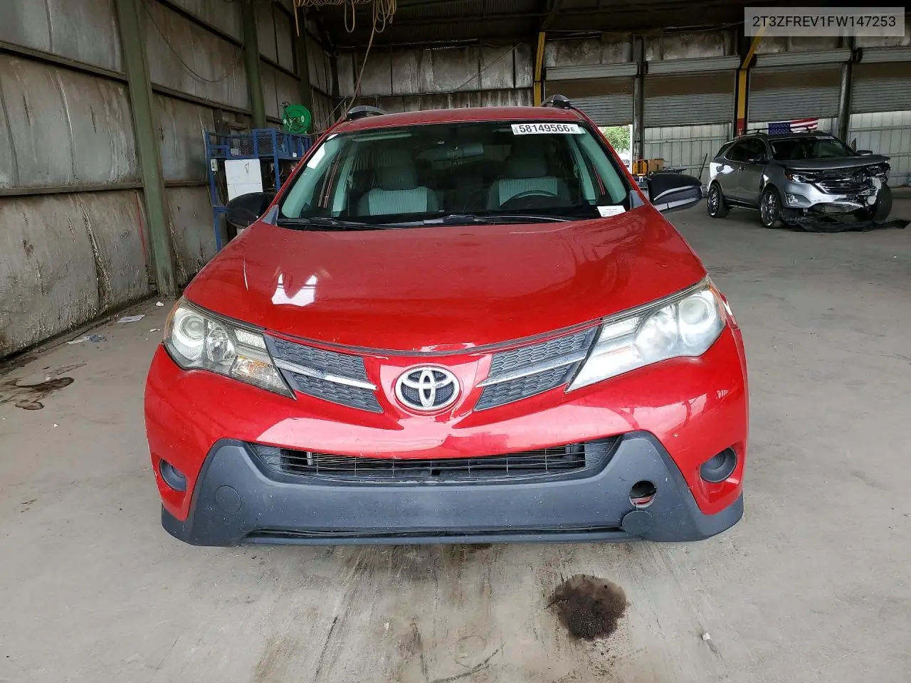 2015 Toyota Rav4 Le VIN: 2T3ZFREV1FW147253 Lot: 58149566