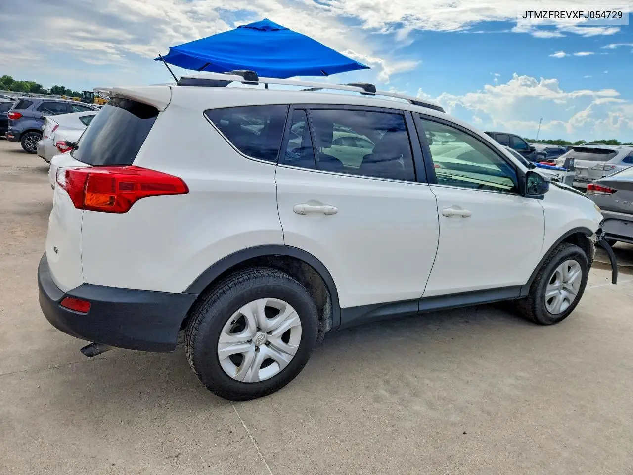 2015 Toyota Rav4 Le VIN: JTMZFREVXFJ054729 Lot: 59872516