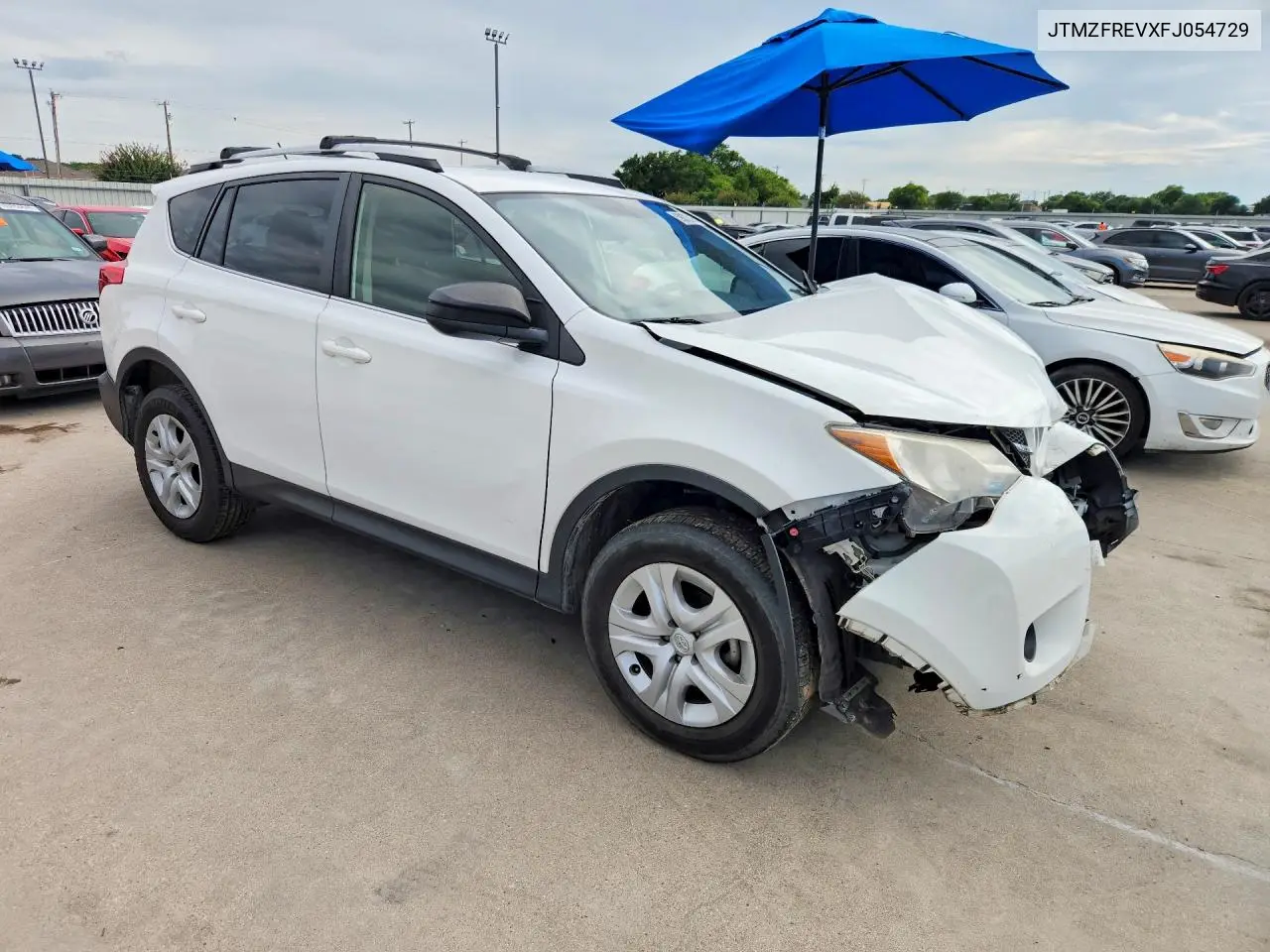 2015 Toyota Rav4 Le VIN: JTMZFREVXFJ054729 Lot: 59872516