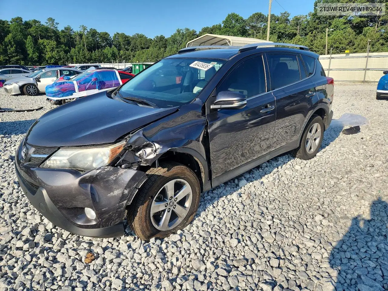 2015 Toyota Rav4 Xle VIN: 2T3WFREV4FW189046 Lot: 60435836