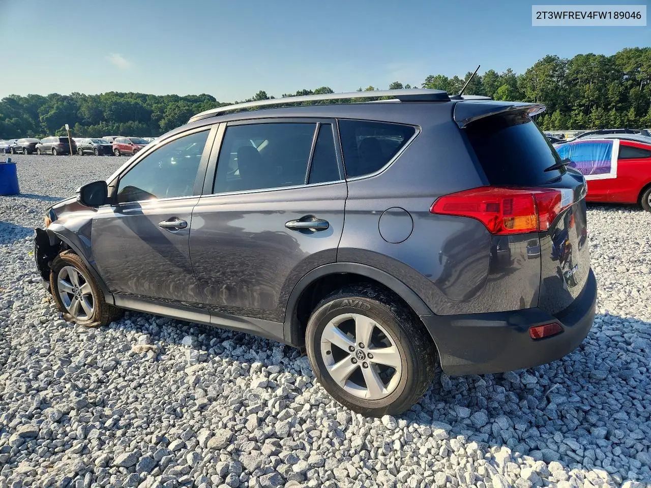 2015 Toyota Rav4 Xle VIN: 2T3WFREV4FW189046 Lot: 60435836