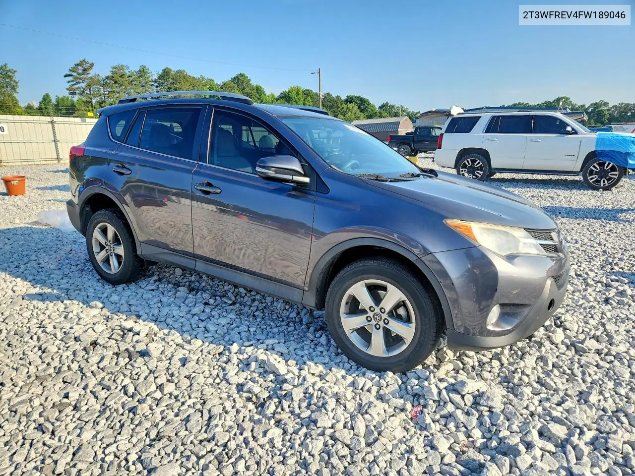 2015 Toyota Rav4 Xle VIN: 2T3WFREV4FW189046 Lot: 60435836