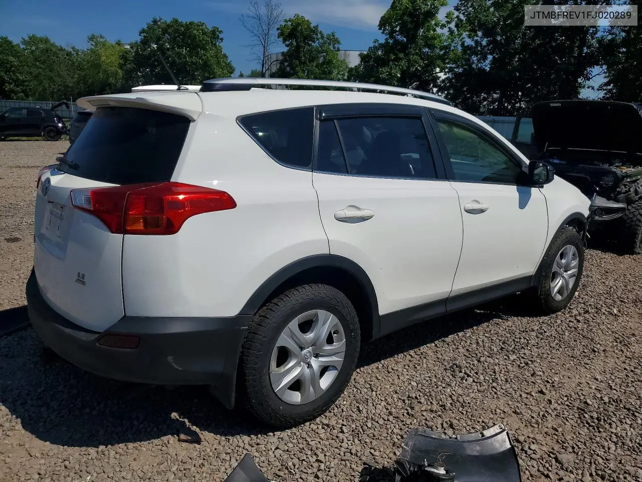 2015 Toyota Rav4 Le VIN: JTMBFREV1FJ020289 Lot: 60763416