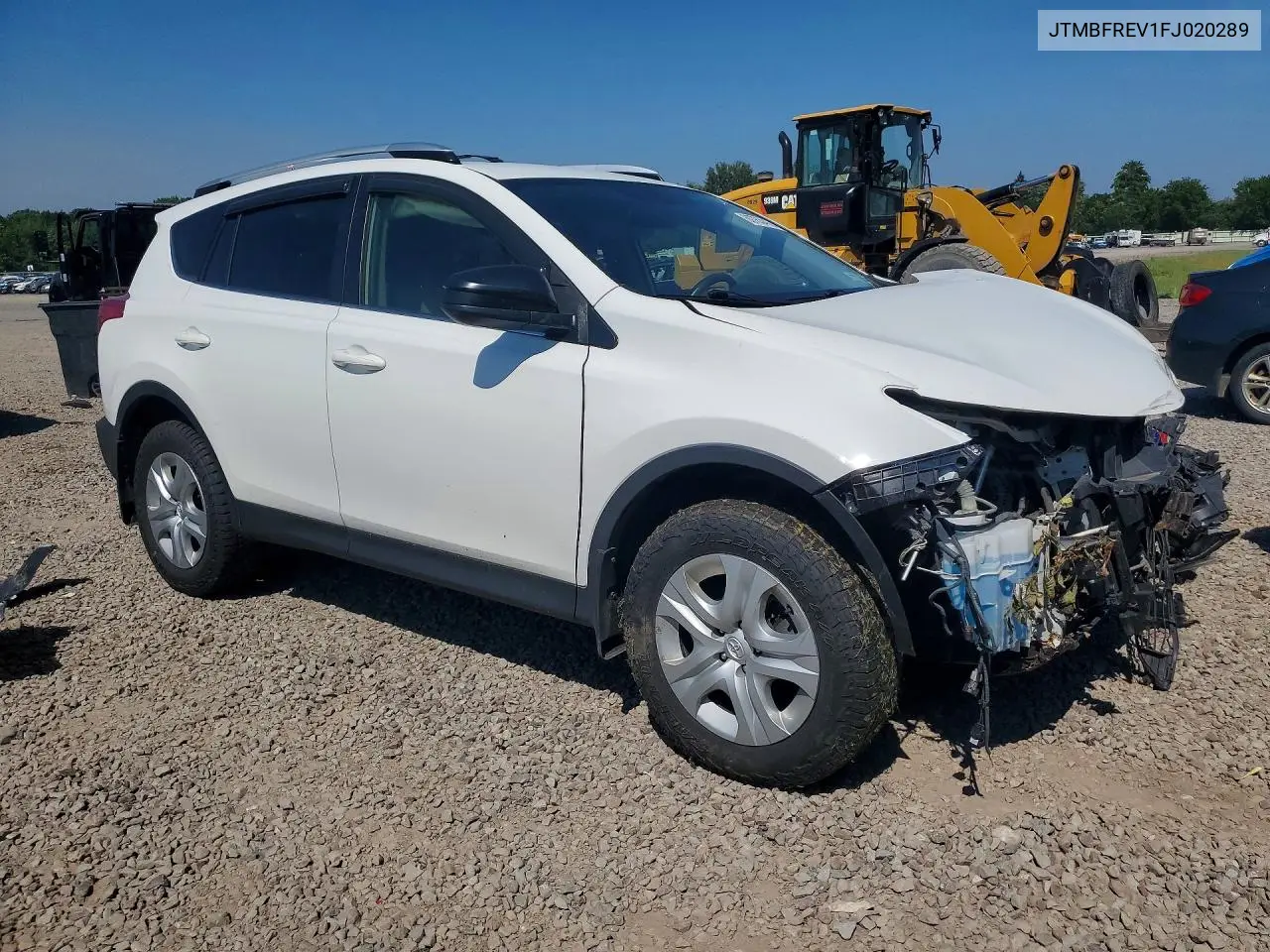 2015 Toyota Rav4 Le VIN: JTMBFREV1FJ020289 Lot: 60763416
