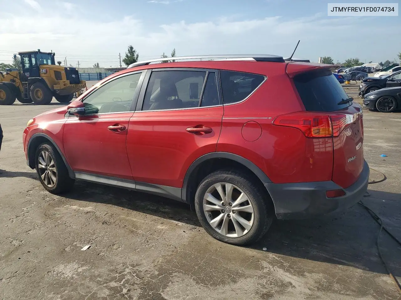 2015 Toyota Rav4 Limited VIN: JTMYFREV1FD074734 Lot: 60979226