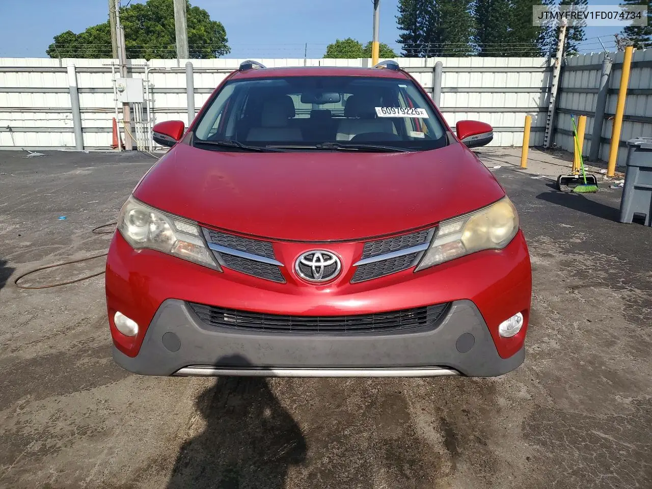 2015 Toyota Rav4 Limited VIN: JTMYFREV1FD074734 Lot: 60979226