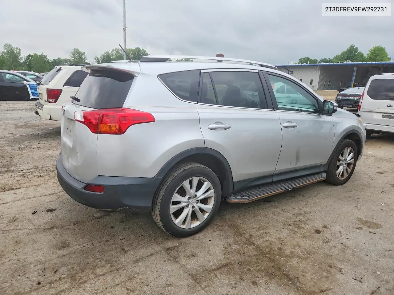 2015 Toyota Rav4 Limited VIN: 2T3DFREV9FW292731 Lot: 61572646