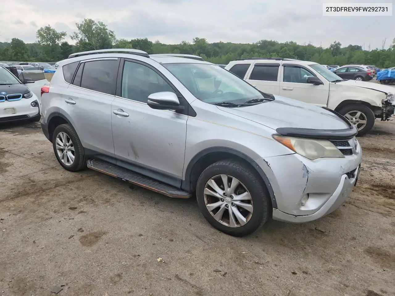 2015 Toyota Rav4 Limited VIN: 2T3DFREV9FW292731 Lot: 61572646
