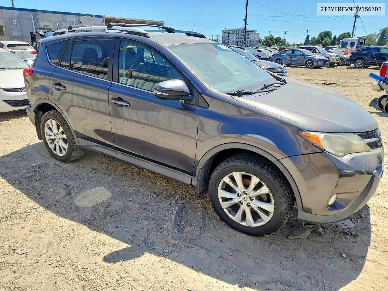 2015 Toyota Rav4 Limited VIN: 2T3YFREV9FW156701 Lot: 62026966